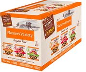 Nature's Variety Complete Freezed Dried Food (Beef, Chicken and Lamb), Mini (1-10Kg) Adult - Weekly Format 7 x 120 g