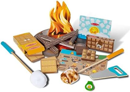 Melissa & Doug Let's Explore - Campfire S'mores Play Set