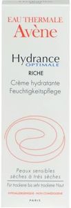 Eau Thermale Avene Hydrance RICH Hydrating Cream, Daily Face Moisturizer, Non-Comedogenic, 1.3 Fl Oz (Pack of 1)
