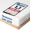 Newentor® Matratzen Topper 180x200cm H2 H3, Matratzentopper 180x200 Schlafsofa Bett Gelschaum, Mattress Topper 180x200 Boxspringbett Gel Bezug Kaltschaum 7CM Höhe Anti-Rutsch-Unterlagen für Matratzen