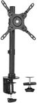 VIVO Black Ultra Wide Screen Tv and Monitor Desk Mount, Adjustable Height and Tilt Stand for Screens Up to 42 Inches (Stand-V101C)