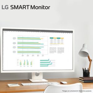 LG MyView 32" Smart Monitor – Full HD Display, Streaming Apps