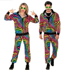 Widmann 44983 Kostüm Trainingsanzug Animal costume tracksuit, None, multicoloured, L