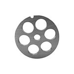 #12 Stainless Steel Meat Grinder Plate Discs Blades Compatible with FGA Food Chopper and Hobart, Cabelas, Weston, LEM, MTN Meat Grinders,Cutting Disks Heavy Duty (18/25 Hole Plate)