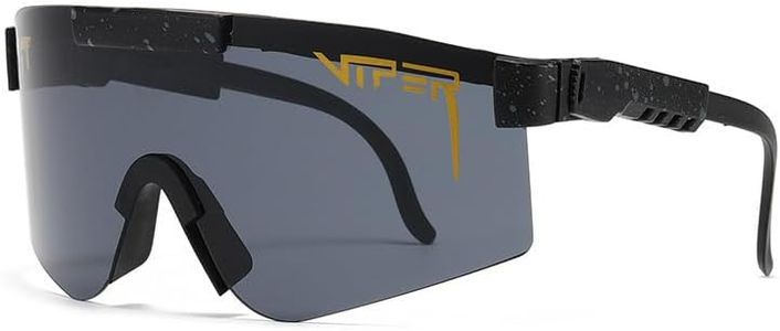 ELETON P-V Polarized Sports Sunglasses for Driving Cycling Fishing Glasses UV 400 Protection Goggles for Men Women (A-C01)