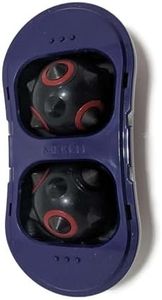 Nikken 1 MagDuo Massage Balls - 13201, Magnetic Therapy, Deep Tissue Rehab Reflexology and Acupressure - Kenko Compact Portable Therapist - Works Perfectly for Stress, Fatigue and Soreness Relief