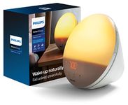 Philips Wake-Up Light Coloured Sunrise Simulation, White