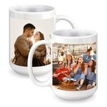 Custom Mug, Personalized Mugs with Photo Text, Customized Gifts for Christmas Birthday Father's Day Housewarming, Customized Mug Taza Personalizadas, Personalized Coffee Mug (15oz)