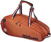 Wilson Roland Garros Team Tennis Bag, Up to 6 Tennis Rackets, for Men and Women