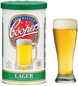 Coopers Lager Home Brew Beer Kit - Makes 40 Pints!