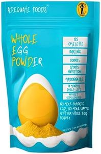Adequate Foods Whole Egg Powder Pack of 2 (500 gm+ 500 gm) No Additives, Just One Ingredient, Homogenized, Pasteurized, Gluten-Free Great for Baking and Cooking | 2 min breakfast | 125 Omelets