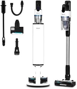 LEVOIT AERO Cordless Vacuum with Auto-Empty Station, HyperPulse Technology, Anti-Tangle Brush, 5-Stage Filtration, HEPA Filter, Up to 70 Minutes, Powerful Suction for Pet Hair, Carpet, Hard Floor