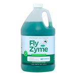 Fly-Zyme, Highly Concentrated Enzyme Drain Cleaner for Pipes, Drain Gel for Fruit Flies, Organic Waste Degrader & Odor Neutralizer - 3.79 Liter