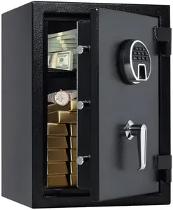 Fireproof Safe Box for Home, 2 Cubic Feet Large Steel Safe with Digital Lock for Cash Jewelry Home Firearm Medicine Valuables