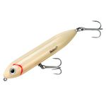 Heddon Super Spook Topwater Fishing Lure for Saltwater and Freshwater, Bone, Jr (1/2 oz)