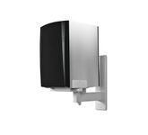 B-Tech BT77 - Ultragrip ProTM Side Clamping Loudspeaker Wall Mounts with Tilt and Swivel - Finished in White