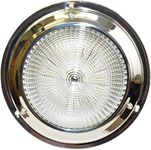 SeaSense Dome LED Light White, 5-1/2-Inch, Stainless Steel