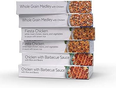 HMR Tasty Chicken Entrée Pack | Pre-packaged Lunch or Dinner to Support Weight Loss | Pack of 6 Ready to Eat Meals | 13-19 grams of Protein per Entrée | Low Calorie Food | 7oz Servings per Meal