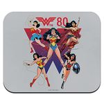 Wonder Woman 80th Through The Ages Low Profile Thin Mouse Pad Mousepad