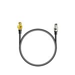 4G SMA Cable SMA jack bulkhead to TS9 plug straight 4G Antenna Router Extension cable 30cm 11.8inch RG174 for Hsdpa Huawei 2G 3G 4G LTE external antenna 4G USB Dongle Modem Hotspot UMTS Mobile