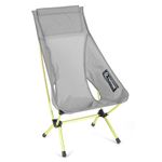 Helinox Chair Zero Highback | Ultralight comfortable and compact highback camping chair (Grey)