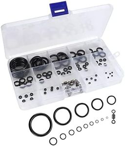 Facikono Rod Tip Repair Kit Fishing Pole Eyelet Repair 14 Sizes Ceramic Guides Rings Fishing Rod Tips Replacement Kit - 80 Pack