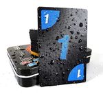 Magico Uuno Card Game/Board Game, 112 PVC Waterproof Flexible Cards with Premium Steal Case for Family Game and Party Game