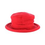 Dorfman Pacific Womens Cloche Hat, Red, One Size