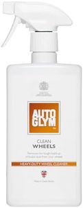 Autoglym Clean Wheels, 500ml - Car Wheel Cleaner - Heavy Duty Traffic Film Remover for Dirt, Brake Dust, Metal Contaminants - Alloy Wheel Cleaner, Concentrated Brake Cleaner for Tyres