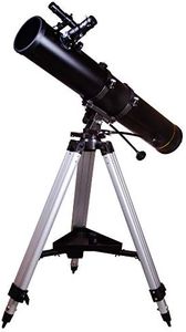 Levenhuk Skyline BASE 110S Potente Telescopio Riflettore Newtoniano con Apertura da 114 mm per Astronomi Principianti
