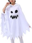 SEAUR Kids White Ghost Halloween Cl