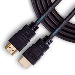 SatelliteSale Digital High-Speed 1.4 HDMI Cable (4K/30Hz 10.2Gbps) PVC 2160p Black Cord (30 Feet)