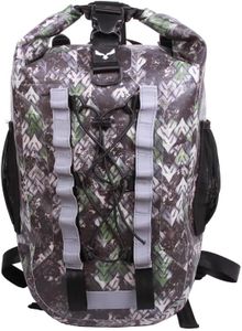 Rockagator FIREbreak 2.0 VOG CAMO TPU 25L Waterproof Backpack | Dry Bag Backpack for all Outdoor Adventures | Durable Rolltop, Lightweight, Heavy Duty | TARIIS Forest Camo