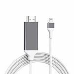 Lightning to HDMI Adapter Cable - [Apple MFi Certified] Compatible with iPhone iPad to TV - Sync Screen Connector Directly Connect on HDTV/Monitor/Projector NO Need Power Supply (6.6 Ft)