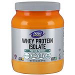 Now Foods Whey Isolate 100% Natural, Unflavoured 544g