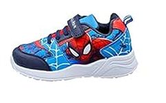 Marvel Boys Spider-Man Trainers, Blue, Size 9