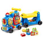 VTech Sit-to-Stand Ultimate Alphabet Train Amazon Exclusive, Blue