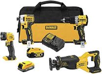 DEWALT 20V MAX* XR Cordless 4-Tool 