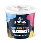 Shmoo Vanilla Flavour Milkshake, Fresh Thick Ice Cream Textured Vanilla Milkshake Powder Base 1.8kg (138 Regular Servings Per Tub)