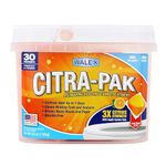 Walex Citra-Pak RV Marine Toilet Treatment Tank Deodorizer Controls Odors and Breaks Down Toilet Paper and Waste - Septic System Safe - Citrus Fragrance (30 Treatments) Made in USA