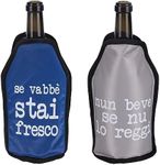 Wine Cooler (2Pack) | Bottle Cooler Fits 750ml and 1.5L Bottle | Wine Chilling Sleeves Ideal for Champagne Wine and Beer