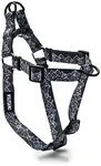 Wolfgang Premium No Pull Dog Harness, Dog Harness Medium Sized Dog, Durable & Easy to Clean Nylon with Quick Clip Buckles, For Training & Daily Use, Made in USA, WolfMtn Print, (5/8 Inch x 16-24 Inch)