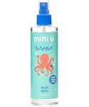 Mini U Kids Detangler Spray - Fresh Apple Scented Hair Detangling Spray with Aloe Vera Juice - Detangler Spray For Knots & Tangles - Vegan Hair Products Suitable for Children - 250 ml