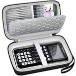 PAIYULE Travel Case for Texas Instruments Ti Nspire CX CAS/II/Ti-84 Plus CE Graphing Calculator, Large Capacity for Pens, Cables and Other Accessories -Black (Box Only)