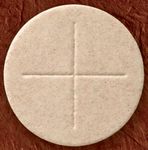 Box of 50: Whole Wheat Flour Alter Bread 2 3/4" Dia Church Ceremony Communion Wafer Host