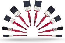 ZYBUX - 10pc Professional Paint Brushes with No Loss of Bristle Paintbrush Heads 5 Piece Pack Set, Studio Craft & Technique