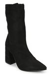 TRUFFLE COLLECTION Women's ST-1183 Black Suede Boots - UK 7