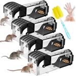4 Pack Humane Mouse Traps for Indoo
