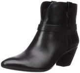 Aerosoles Women's Hailee Ankle Boot, Black Leather, 6.5 UK