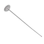 DIYEAH Long Stem Stainless Steel Compost Soil Thermometer 50cm Probe Temperature Gauge for Gardening
